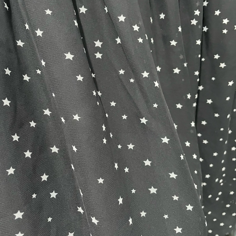 Star print dress